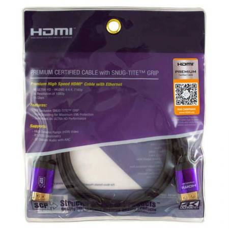 SCP 990UHDV Kabel HDMI Premium 0.9 m